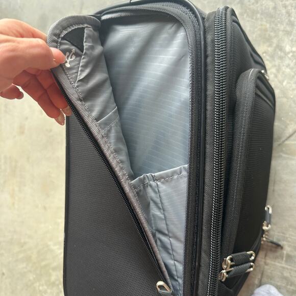 SAMSONITE Lite Air ADV 16" Underseater Small Black Trolley Luggage - Picture 10 of 16